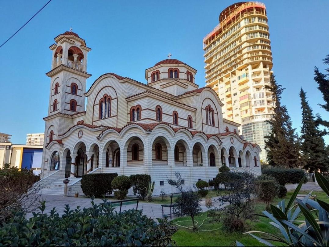 Karl Thopia Apartments Durrës Esterno foto